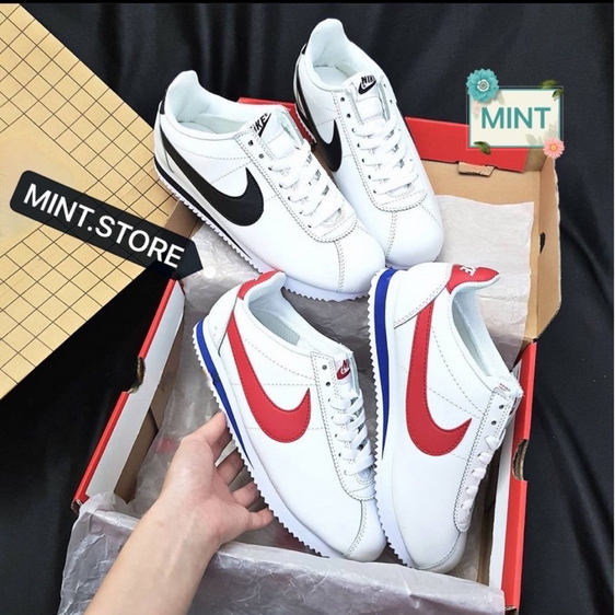 🌻mintstore🌻giày thể thao sneaker cortez móc đỏ