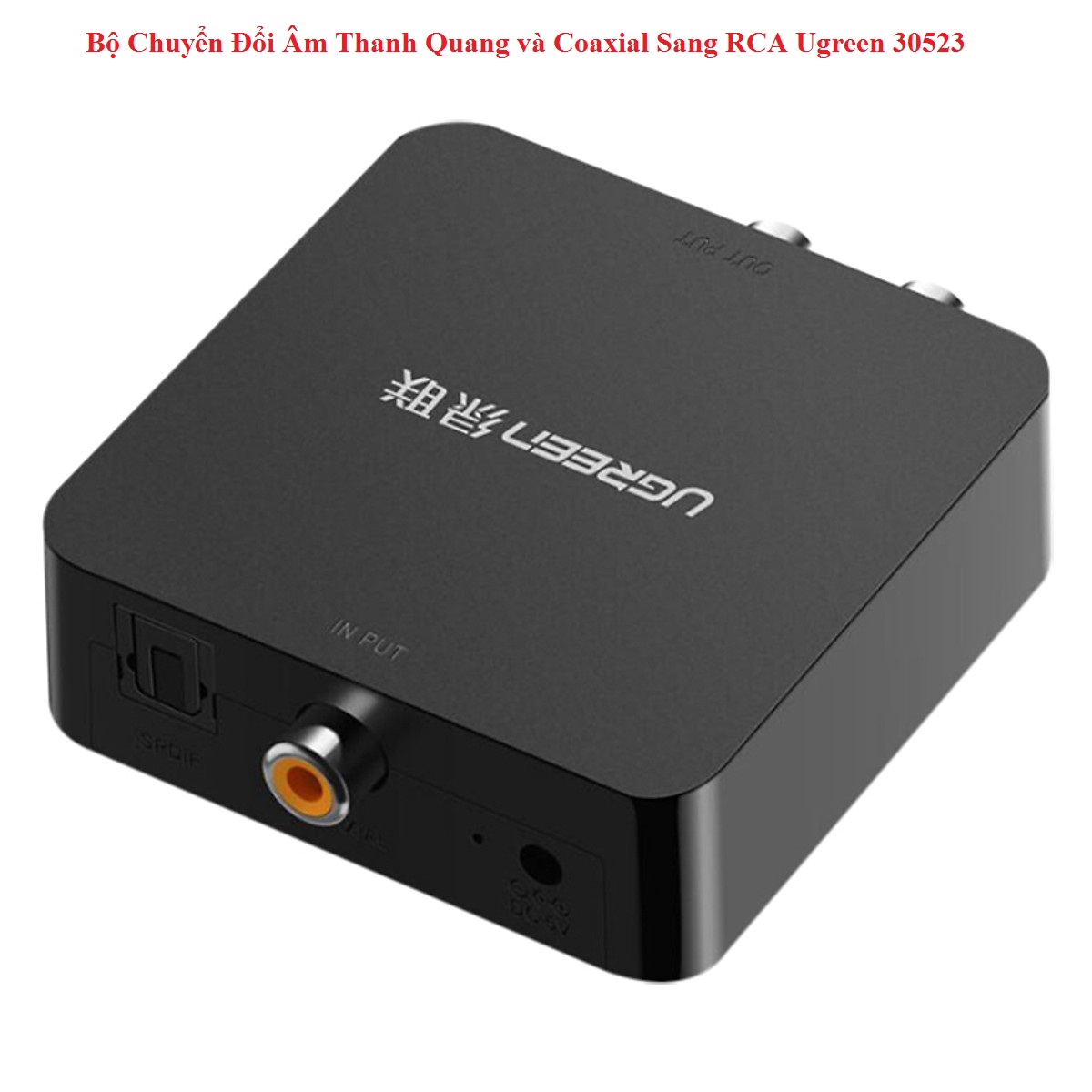 Bộ chuyển đổi âm thanh quang và coaxial sang rca ugreen 30523 chính hãng