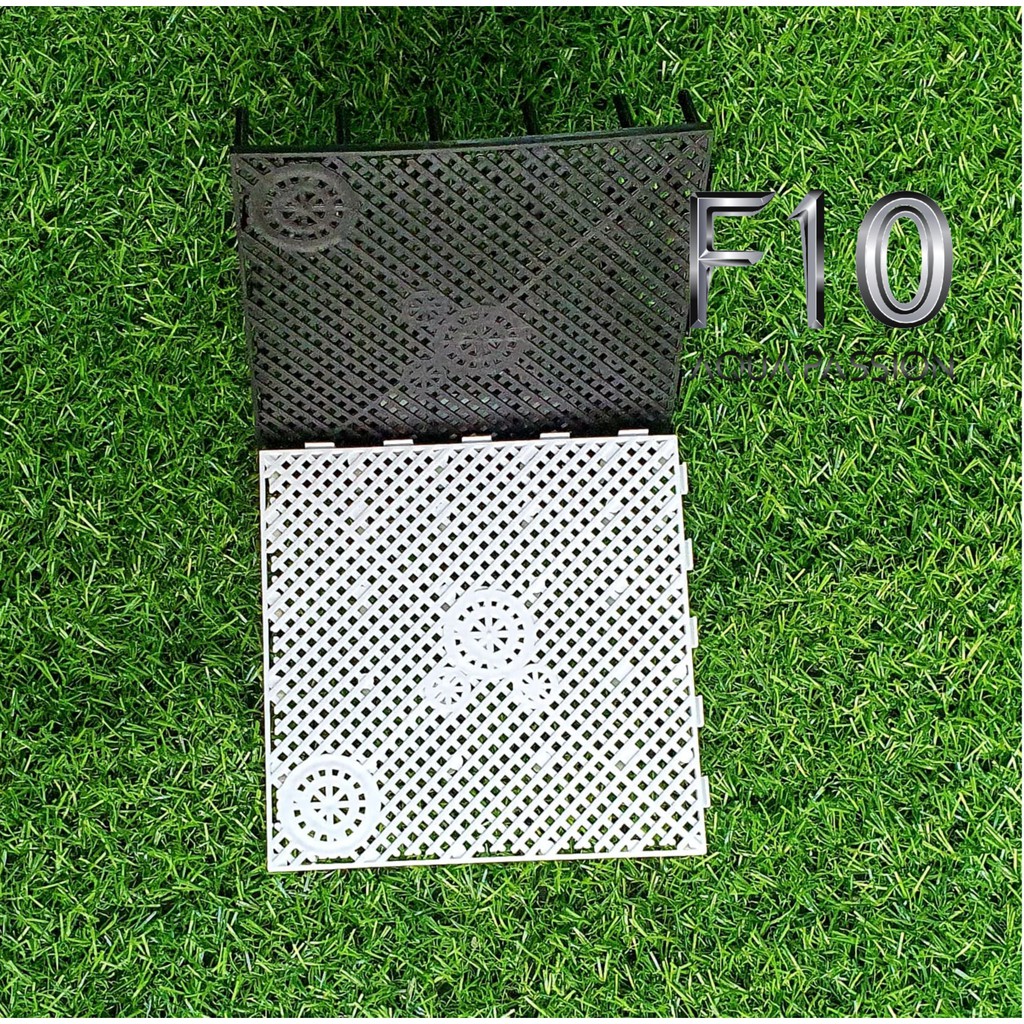 Tấm nhựa lót đáy bể lọc kích thước 14x14 cm - Đen