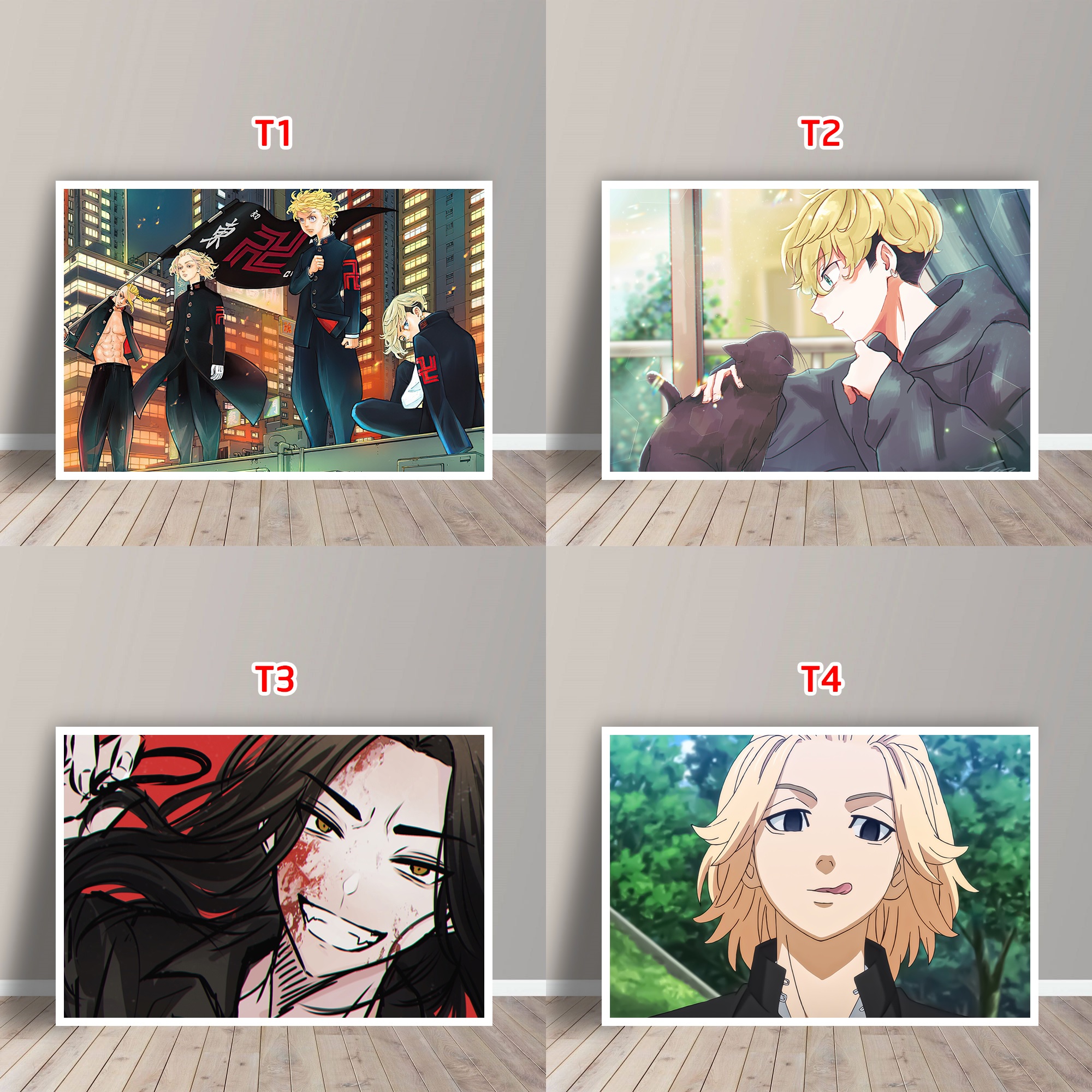 Tấm Postcard Cao Cấp Anime Tokyo Revengers
