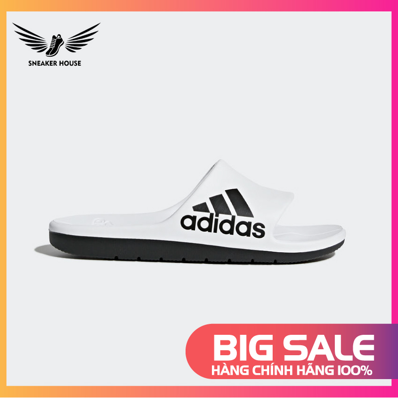 [CHÍNH HÃNG] SNEAKER-HOUSE adidas dép đúc chống nước Adidas Aqualette Cloudfoam Slides (CM7927)