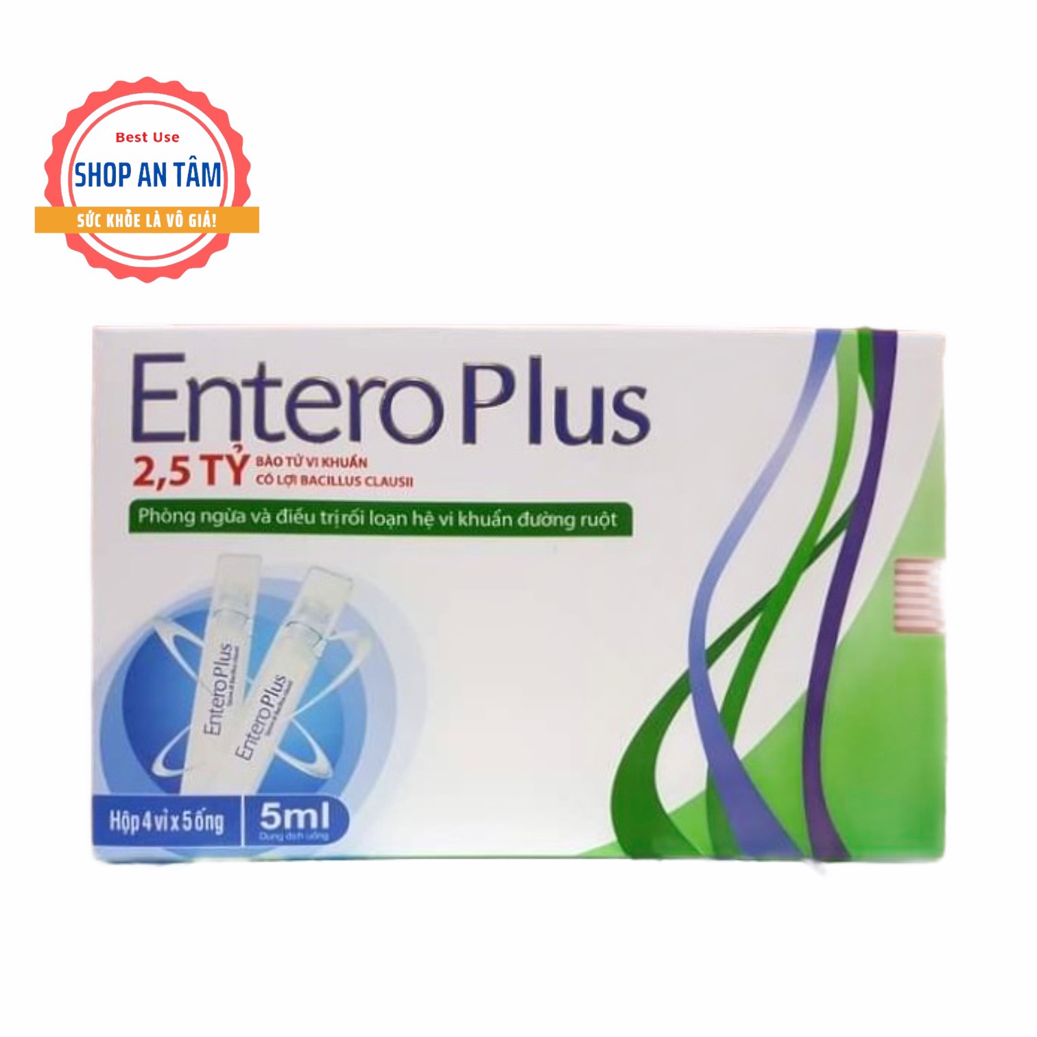 ENTERO bổ xung vi lợi khuẩn tốt cho đường tiêu hóa