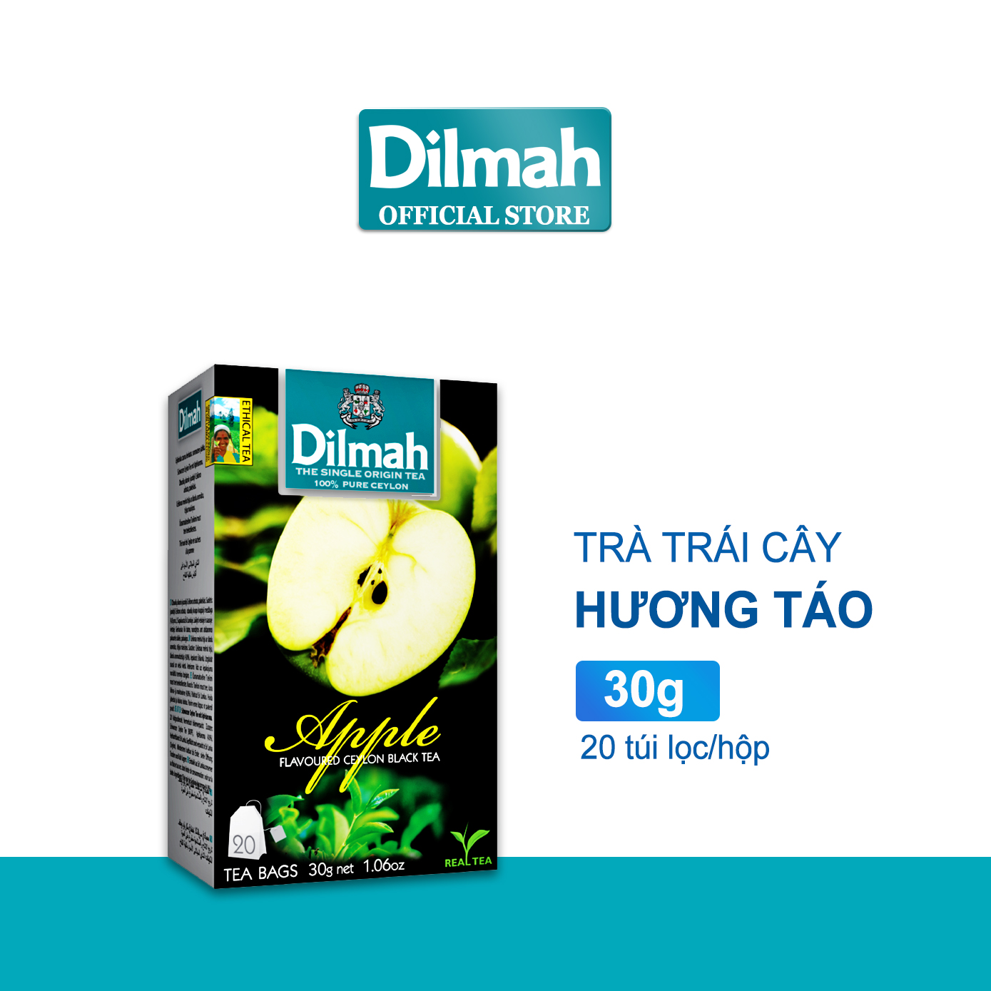 Trà dilmah hương táo 30g