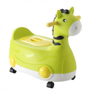 Bô vệ sinh cho bé hình thú có bánh xe 2 trong 1 Royalcare 8828, chất liệu bô nhựa an toàn, láng mịn, bảo vệ da bé