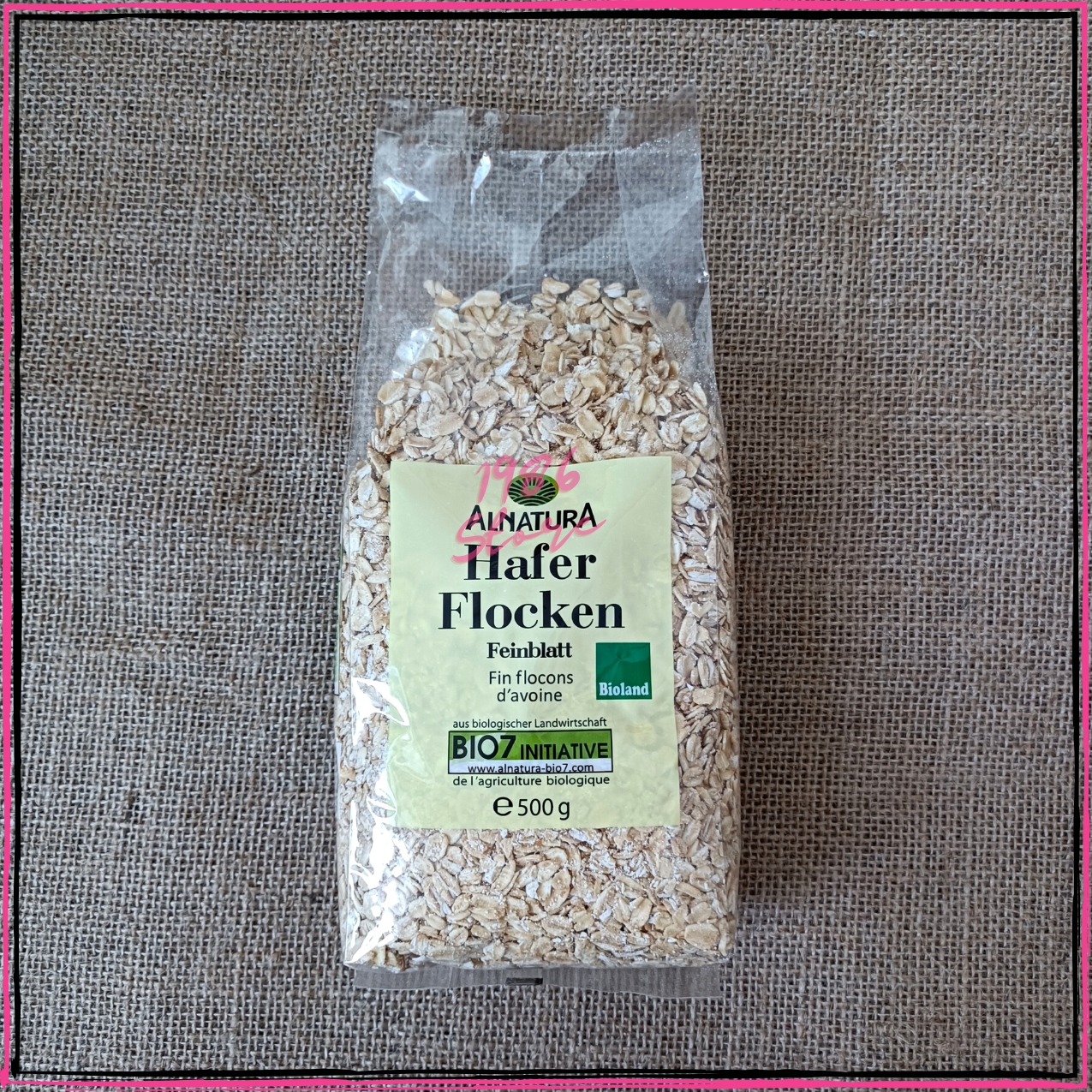 Date 2026 - Yến Mạch Đức Nguyên Hạt Cán Dẹt Alnatura Hafer Flocken 500g