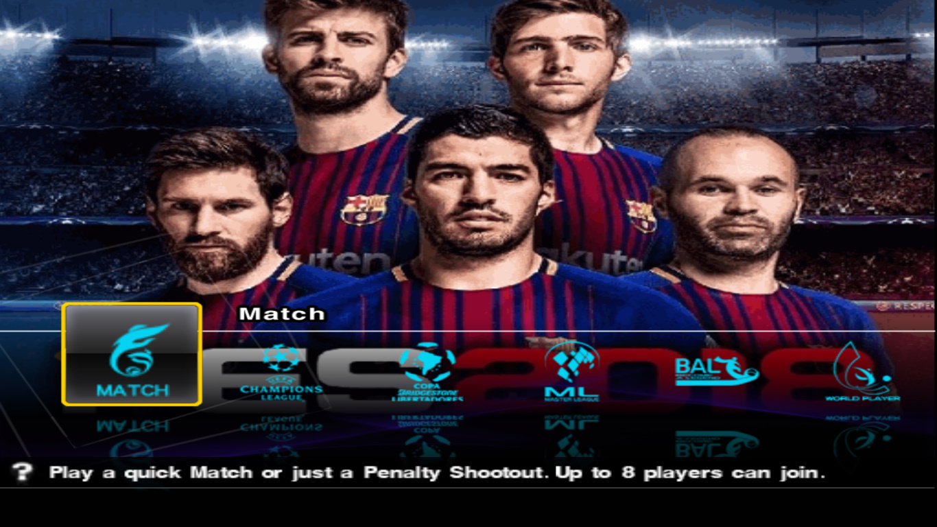 Game ps2 pes 18 có đội tuyển việt nam bản chuẩn tiếng anh + bình luận tiếng anh