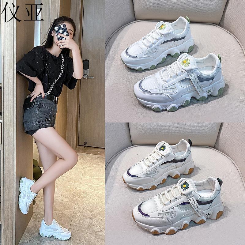 giầy thể thao nữ ,giày sneaker hoa cúc 998,giầy có 1 vài chi tiết phản quang