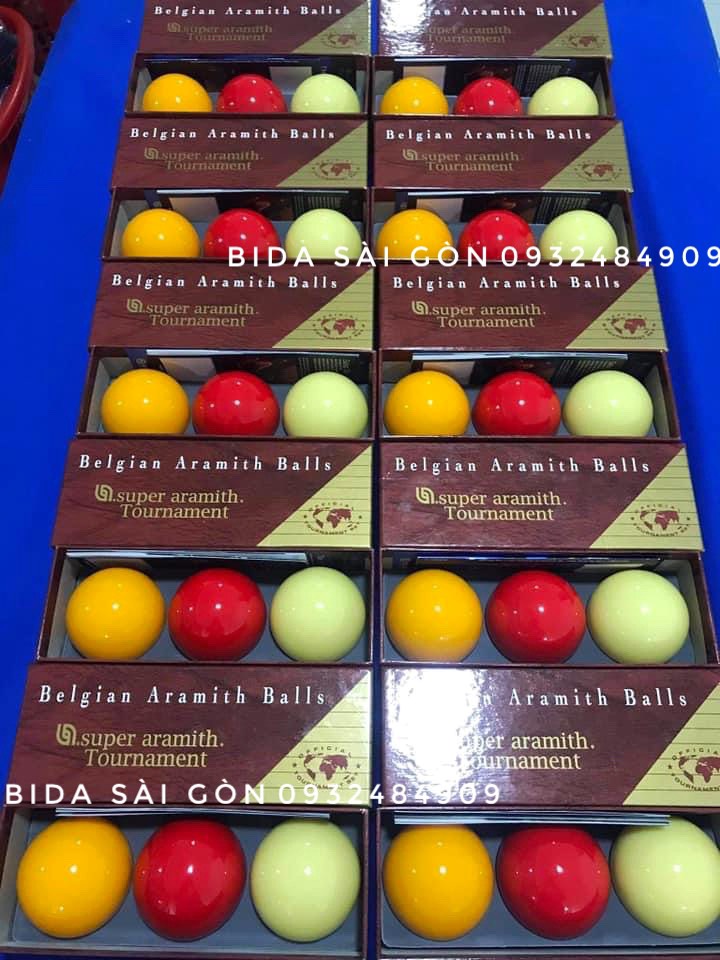 Bộ bida bỉ super aramith 3 màu