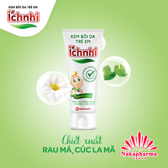 Kem bôi da trẻ em Ích Nhi - Nam Dược