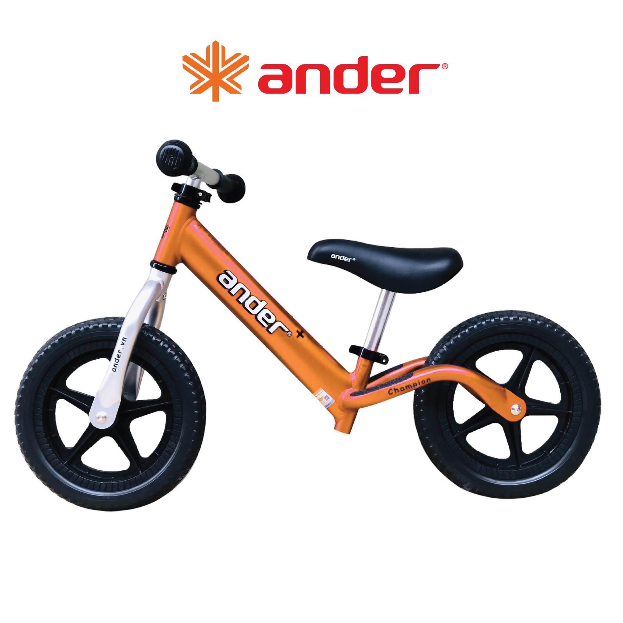 Xe thăng bằng Ander Plus - Màu Cam - Dành cho trẻ từ 16 tháng đến 6 tuổi