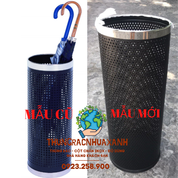 Thùng đựng dù - ô viền bạc