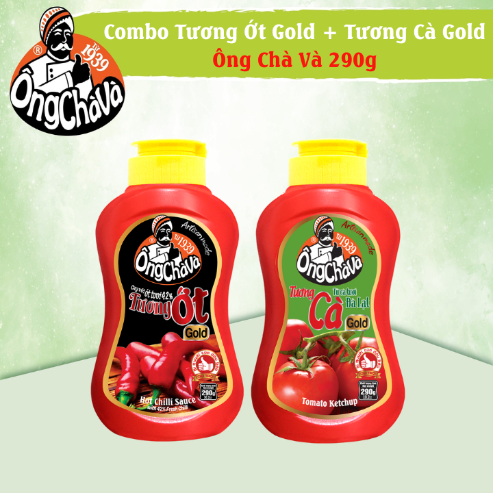 Combo 2 loại tương ông chà và gold