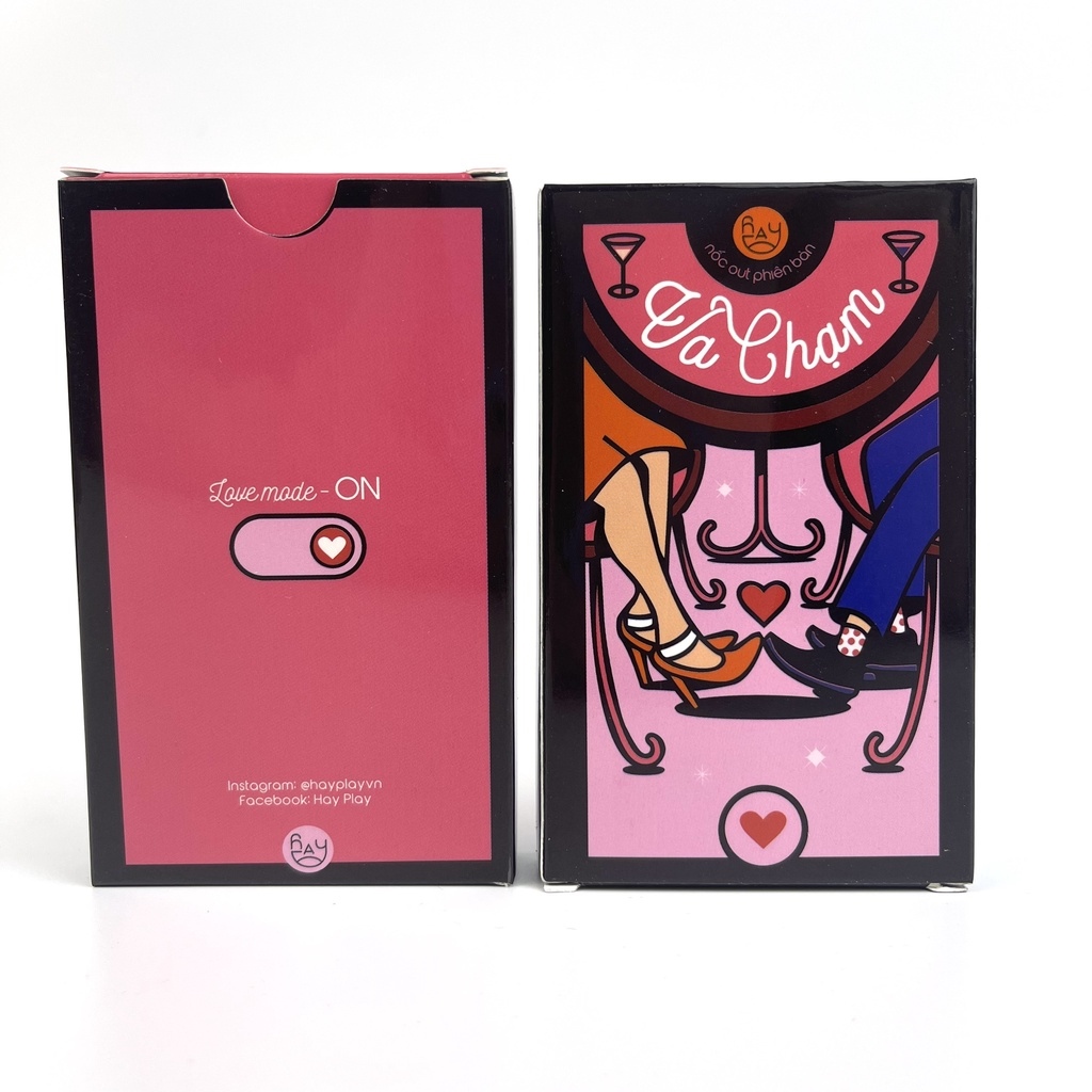 ✜♚ Bộ bài Drinking game Nốc Out phiên bản “ Va Chạm ” không thể thiếu trong buổi đi chơi của các cặp đôi