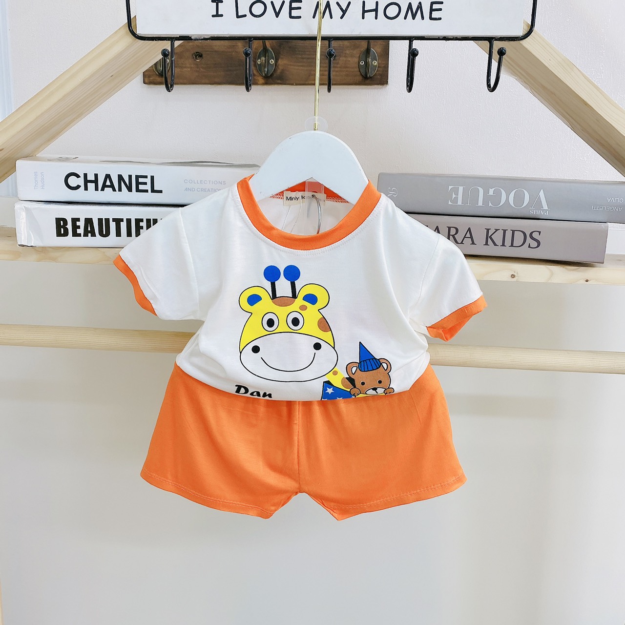 Bộ minky mom thun lạnh mềm, mát cho bé từ 8-18kg