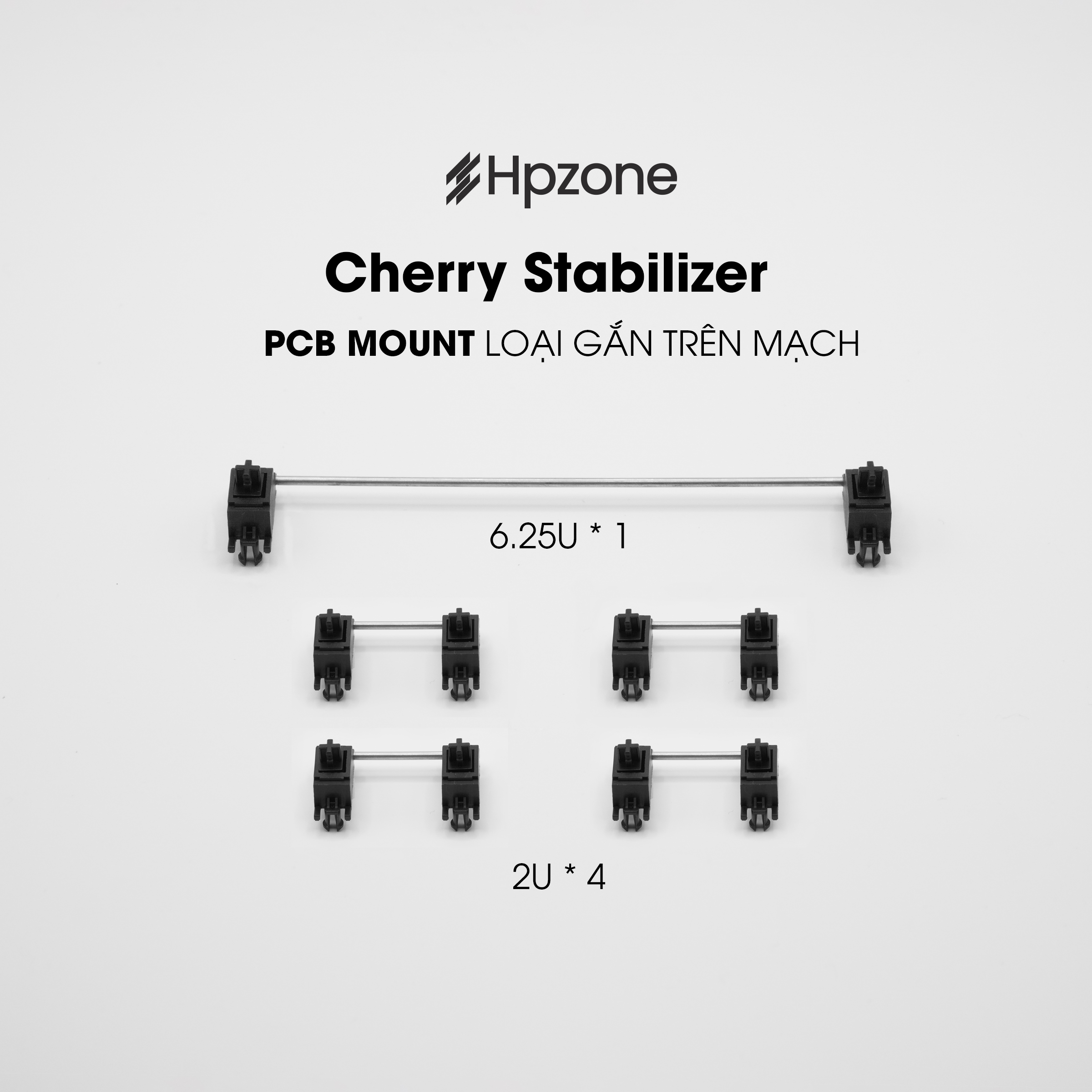 Cherry Stab Cherry Stabilizer Bộ thanh cân bằng Cherry bàn phím cơ Custom PCB Mount TKL 60%