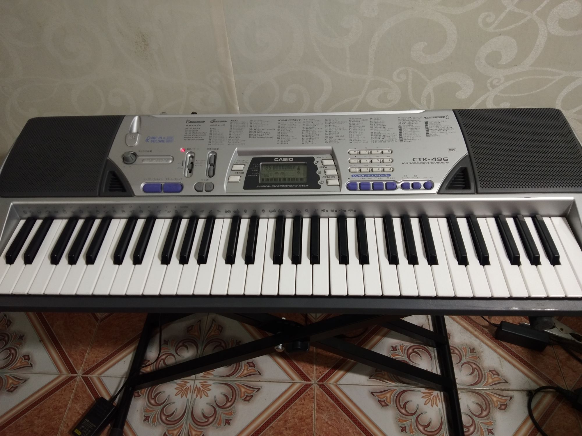 Đàn organ casio ctk-496.nội địa