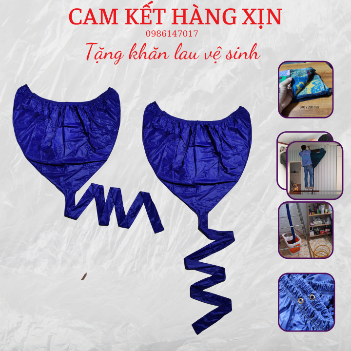 Áo trùm vệ sinh máy lạnh áo rửa máy lạnh