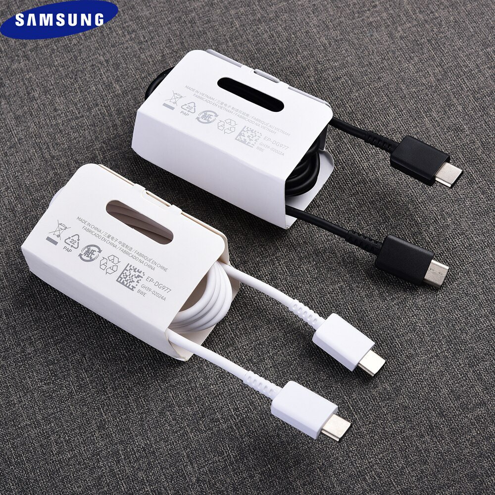 Cáp sạc nhanh 25w samsung 2 đầu type c sạc nhanh note 10 note 20 s20 s20 plus a71 s21 s21 ultra