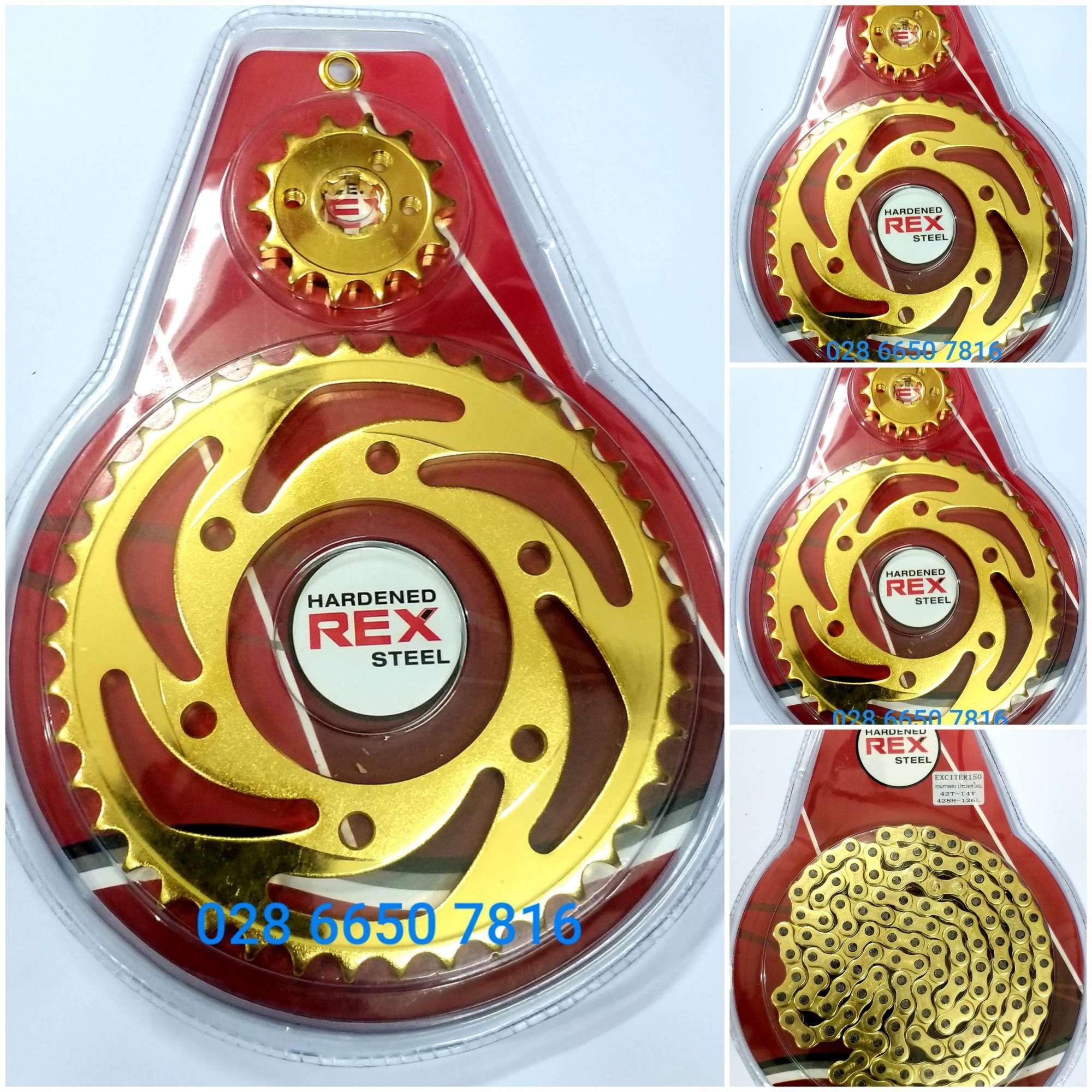 [HCM]Nhông sên dĩa EXCITER 150 vàng
