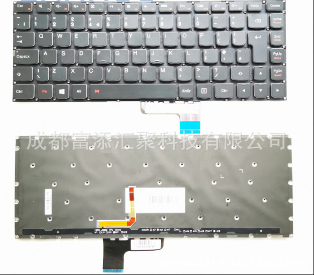 Thích Hợp Cho Lenovo  Yoga3-14 Yoga2-13 U31-70 E31-70 E31-80  Bàn Phím UK Tiếng Anh