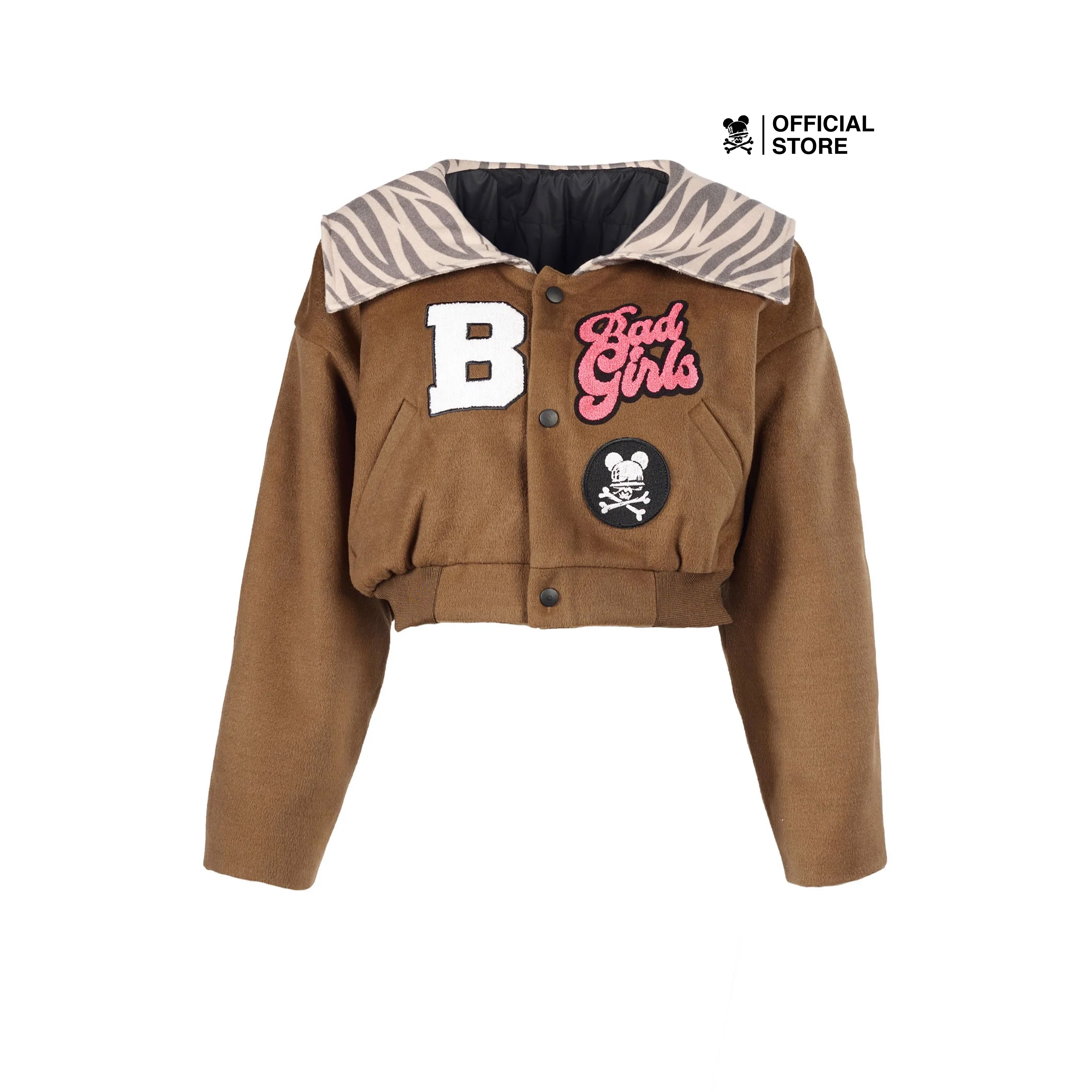 Áo khoác nữ bad habits cropped sailor jacket - local brand chính hãng