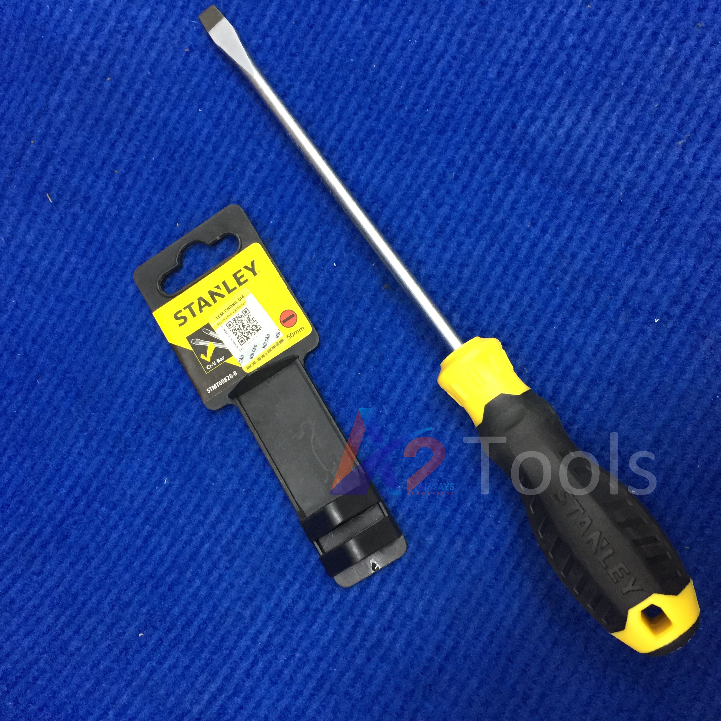 Tua vít dẹp 6.5x150mm stanley có từ stmt60828-8