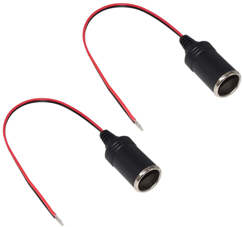 Đầu tẩu ổ cắm cổng cái 12v - 24v cho ô tô xe hơi