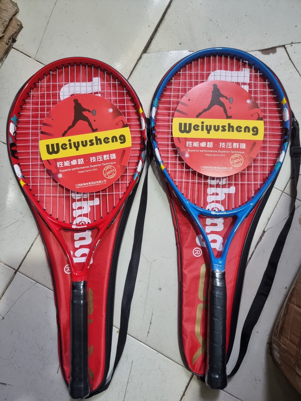 [Tặng kèm quà] Vợt tennis trẻ em cao cấp tặng kèm túi, banh tennis và quấn cán , vợt Tennis cho bé h