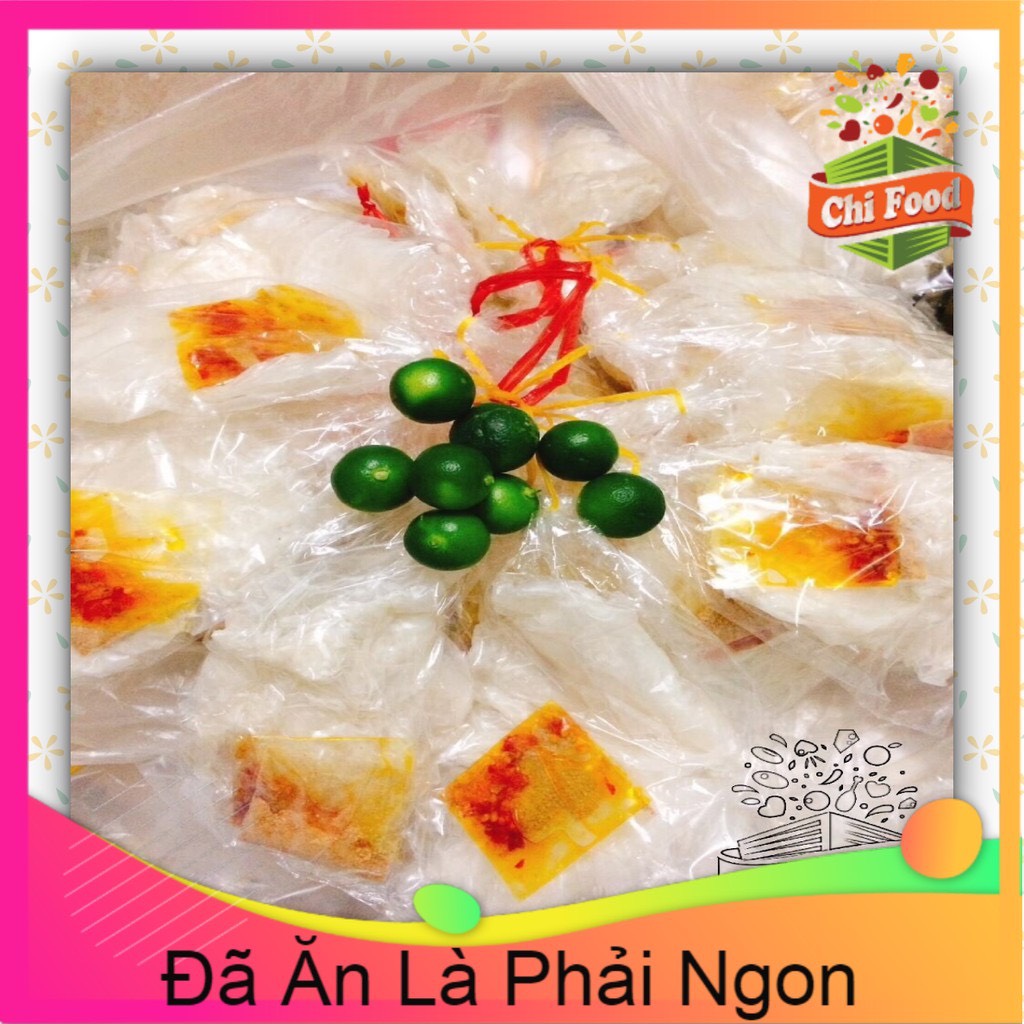 Bánh tráng tây ninh sa tế xâu 10 bịch