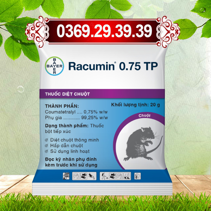 Racumin Bayer Thuốc diệt chuột thông minh