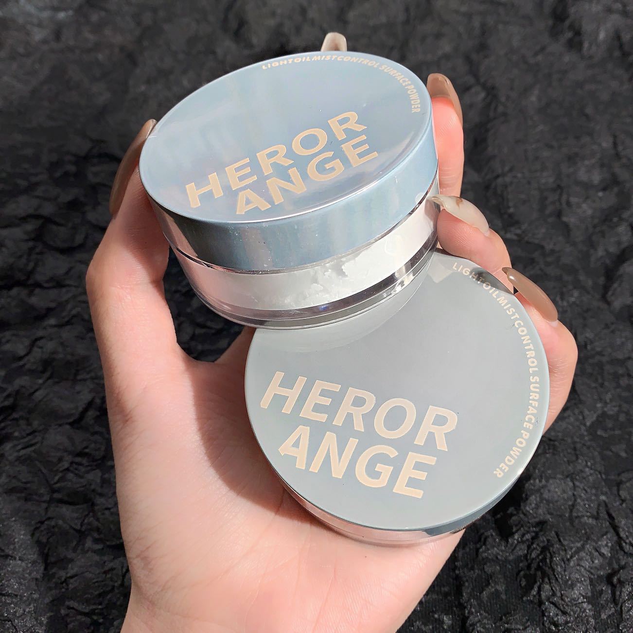 Phấn Phủ Bột Trang Điểm Siêu Mịn Trong Suốt Lâu Trôi Herorange