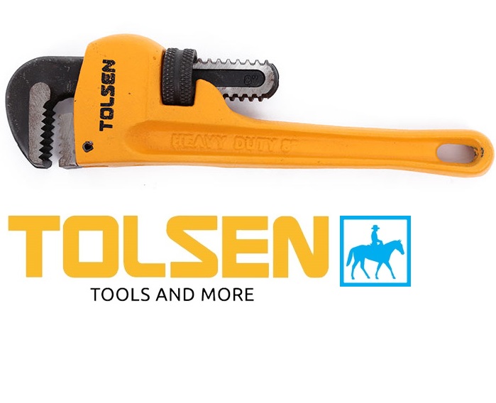 Mỏ lết răng pipe wrench 10inch 250mm tolsen 10232
