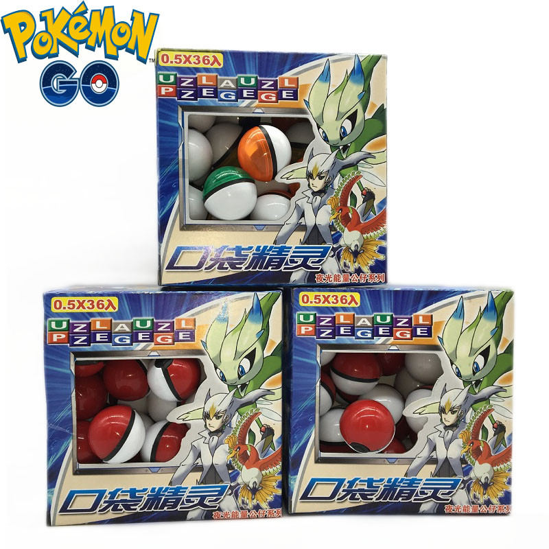 36 cái/bộ mô hình pokemon với búp bê Cartoon Pikachu pokemon đồ chơi