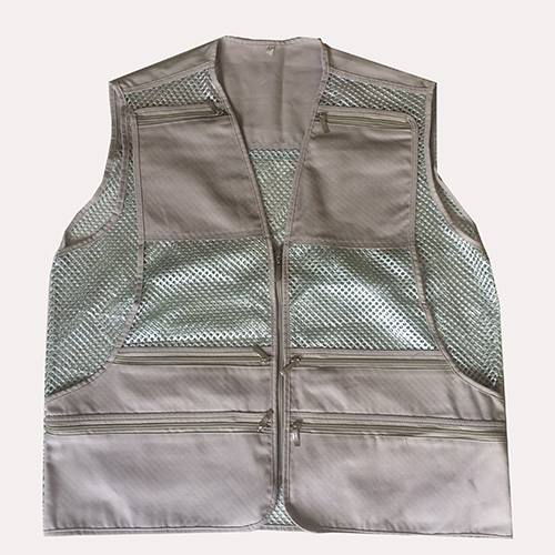 Áo ghile phản quang  chỉ huy cao cấp 4 túi hộp kết hợp lưới mắt to chất vải dày đẹp