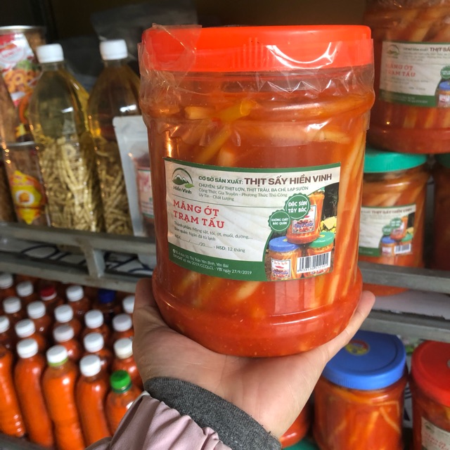 Măng ớt trạm tấu yên bái