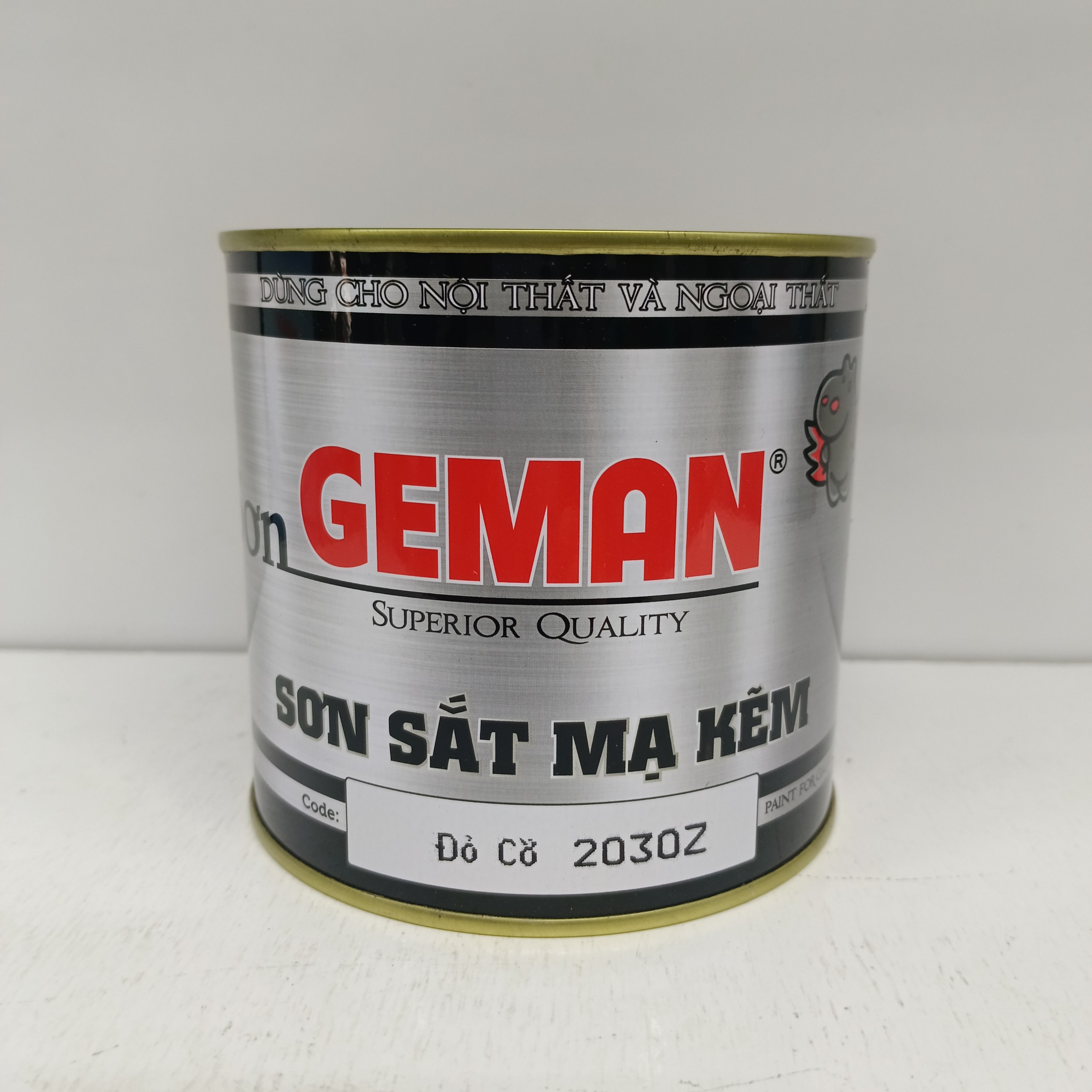 Sơn mạ kẽm Geman đỏ cờ 2030Z 450g / 900g / 3kg