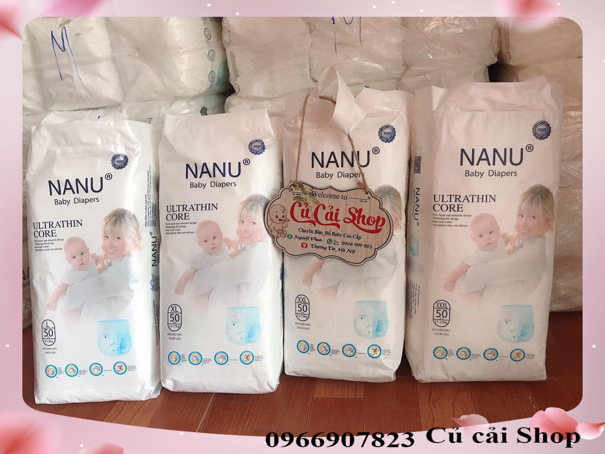 Bỉm nanu 100 miếng quần