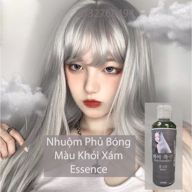 Nhuộm phủ bóng màu khói xám 100ml essence