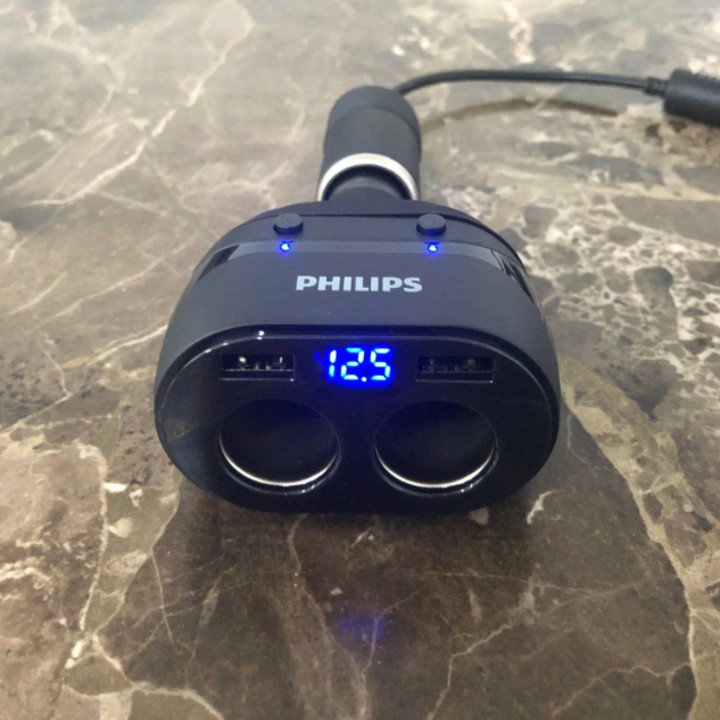 Bộ chia tẩu sạc Philips cao cấp DLP3521