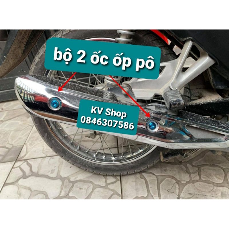 Ốc titan gr5 full ốc dàn áo wave a 50cc - 100 - 110