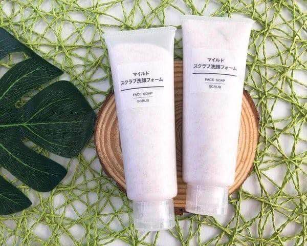 Sữa rửa mặt Muji Nhật Bản