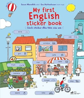 Fahasa - My First English Sticker Book - Sách Sticker Đầu Tiên Của Em