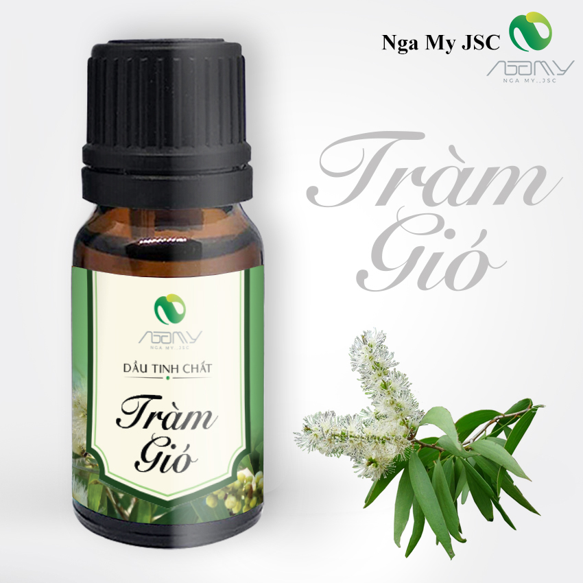 Tinh Dầu Xông Phòng Tràm Gió IMA Thiên Nhiên Nguyên Chất Thơm Phòng Giảm Căng Thẳng Đuổi Muỗi Khử Mùi Hôi Dung Tích 10ml
