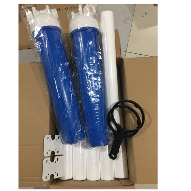 2 bộ cốc lọc thô ren 27 và 10 lõi thô 20ing