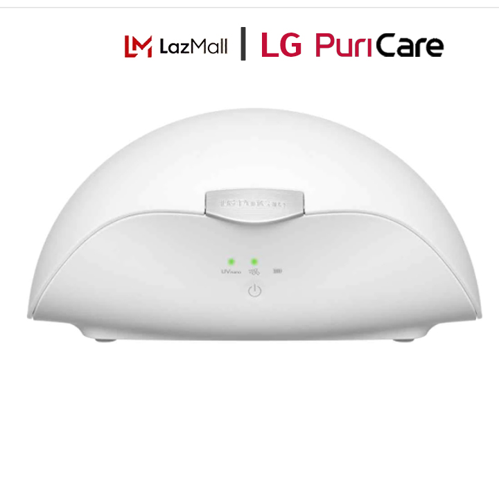 Hộp đựng khẩu trang lọc khí LG PuriCare™ thế hệ 2 (màu trắng) PWKSUW01 Nhập khẩu Hàn quốc - khử khuẩn bằng tia UV - Chính Hãng