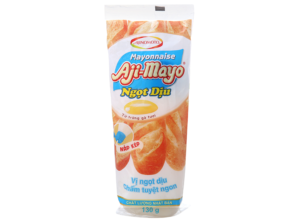 Sốt mayonnaise Aji-mayo Ajinomoto Ngọt dịu chai 130g