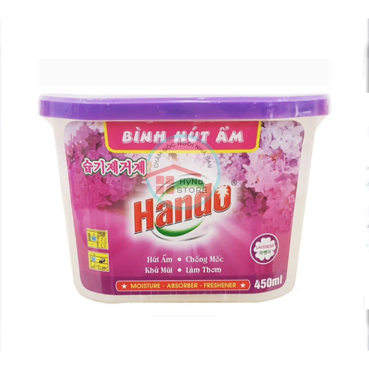 Bình hút ẩm chống ẩm mốc Hando 450ml