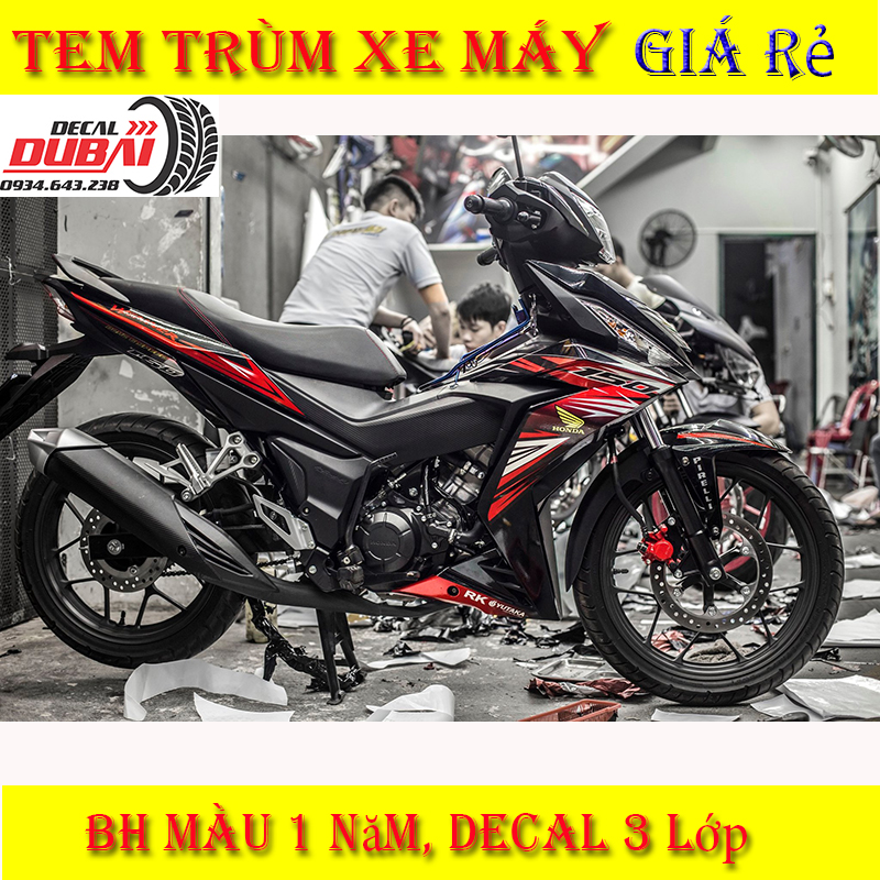 Tem trùm Winner Đen Đỏ Mẫu Mới