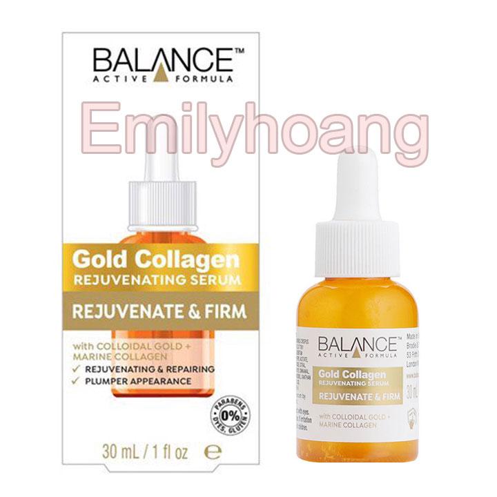 Tinh Chất Chống Lão Hóa Balance Gold Collagen Serum 30ml