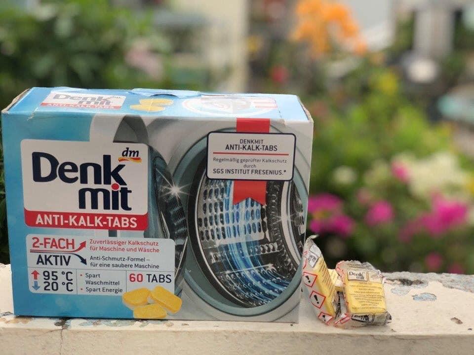 SET 5 VIÊN TẨY RỬA CHO MÁY GIẶT DENKMIT